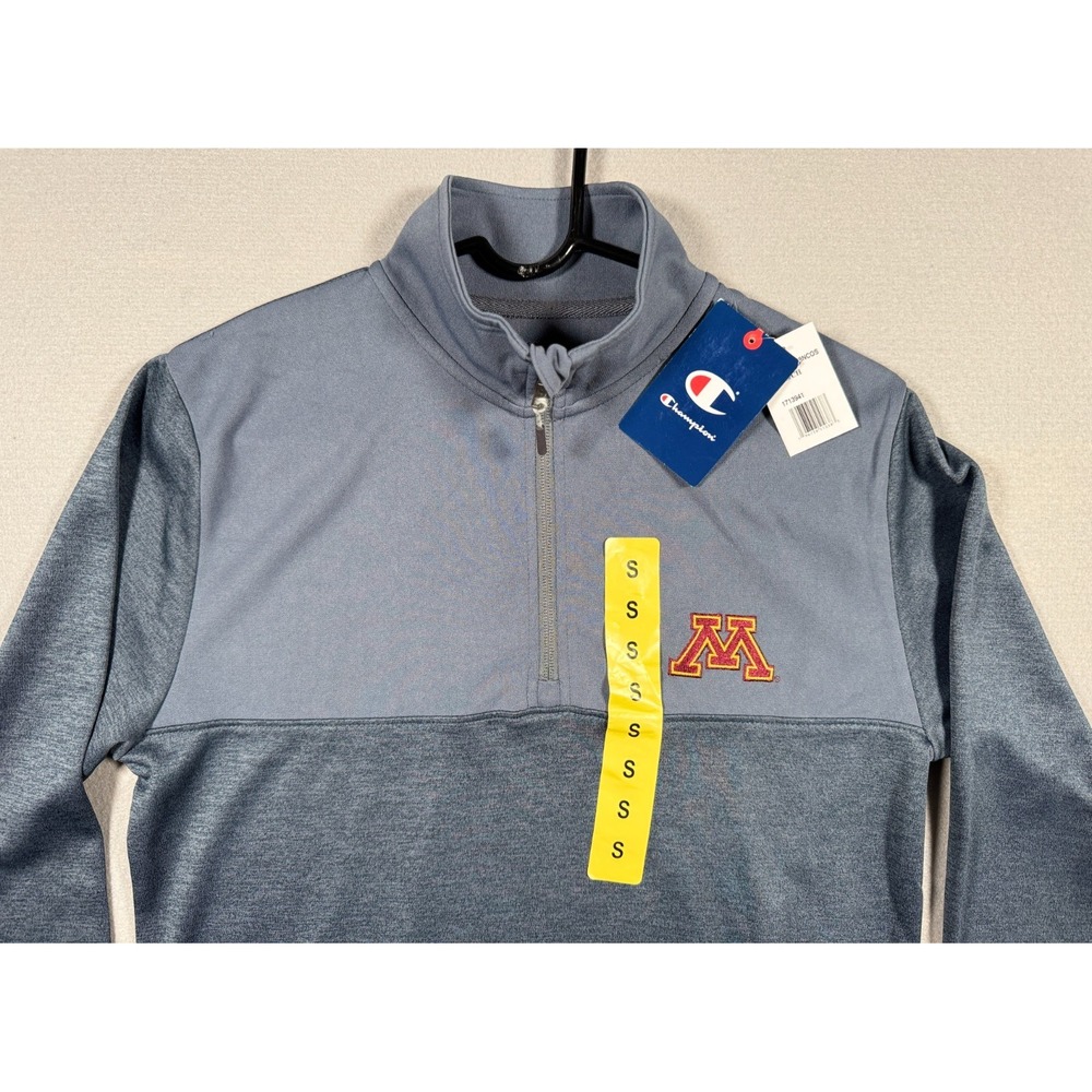 University of Minnesota Champion Lightweight Men's Pullover - Size S  NEW W/Tags